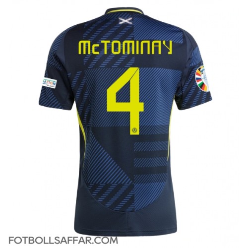 Skottland Scott McTominay #4 Hemmatröja EM 2024 Kortärmad